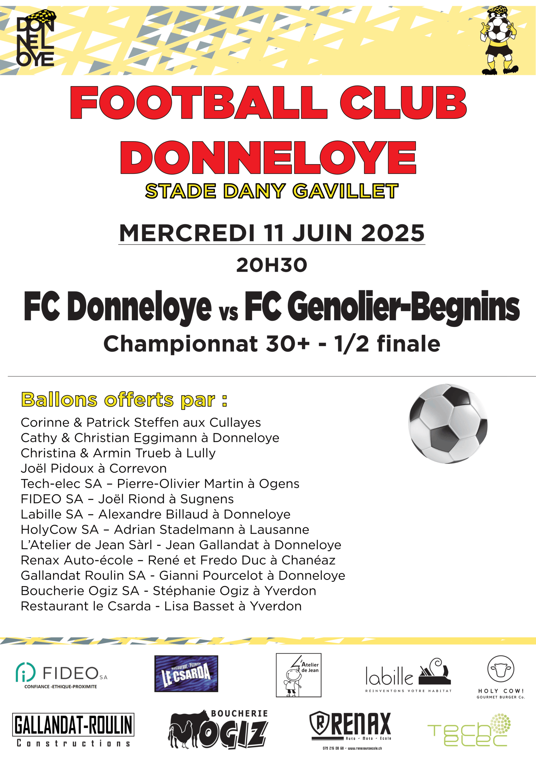 Affiche Match 2025_06_07_3match_3